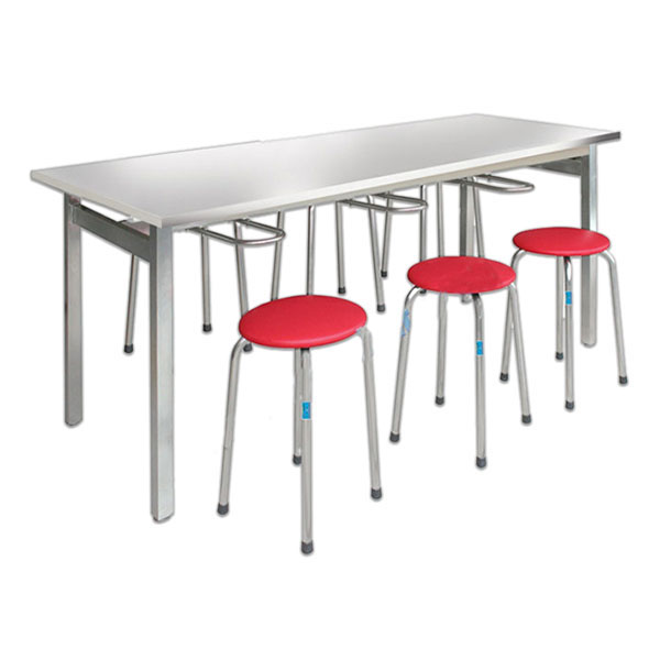 Bàn ghế ăn công nghiệp BA01-14