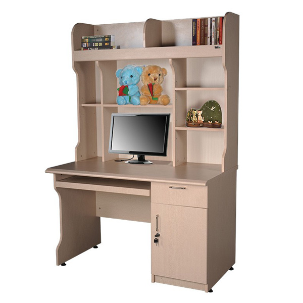 Bàn liền giá sách NTB02
