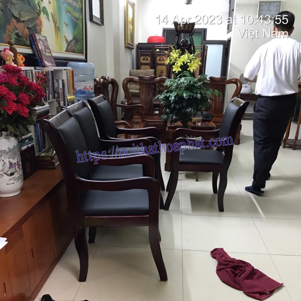 Thông số kỹ thuật Ghế hội trường gỗ tự nhiên GHT12