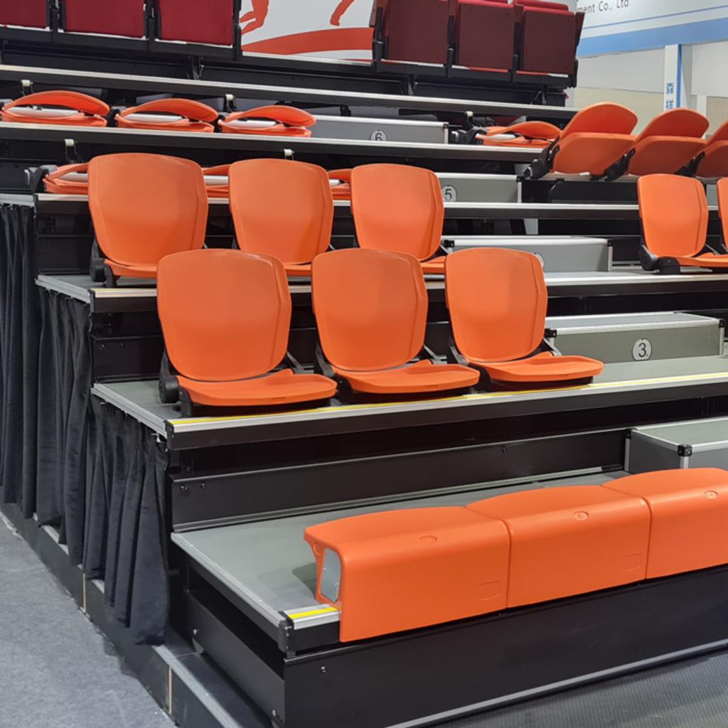 Giới thiệu về Ghế khán đài xếp tự động GKD01