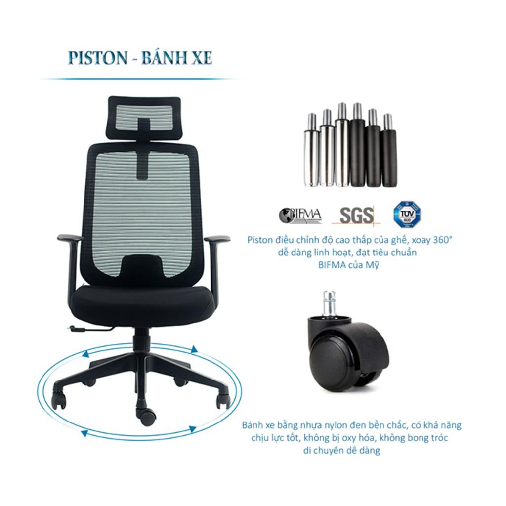 Ưu điểm nổi bật của Ghế xoay lưới FMX851TD