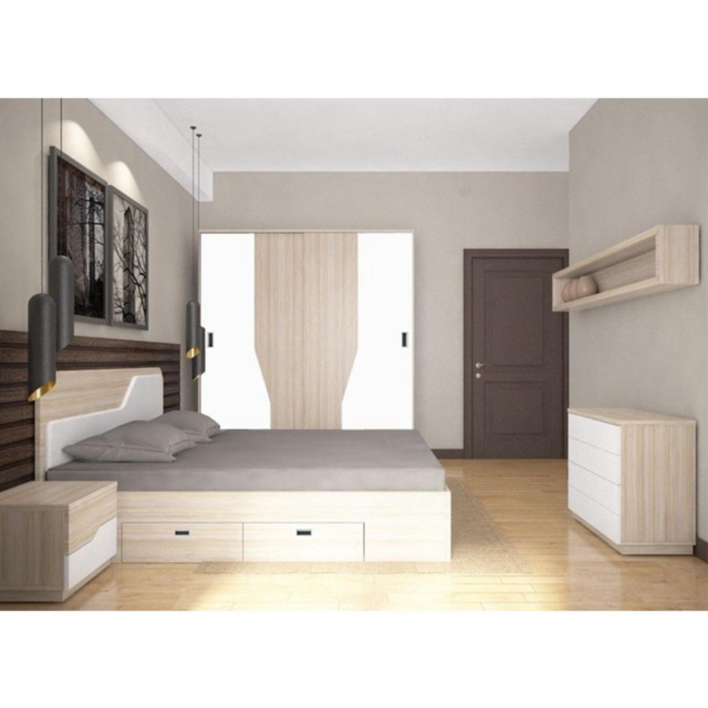 Thông số kỹ thuật chi tiết Bộ giường phòng ngủ GN302