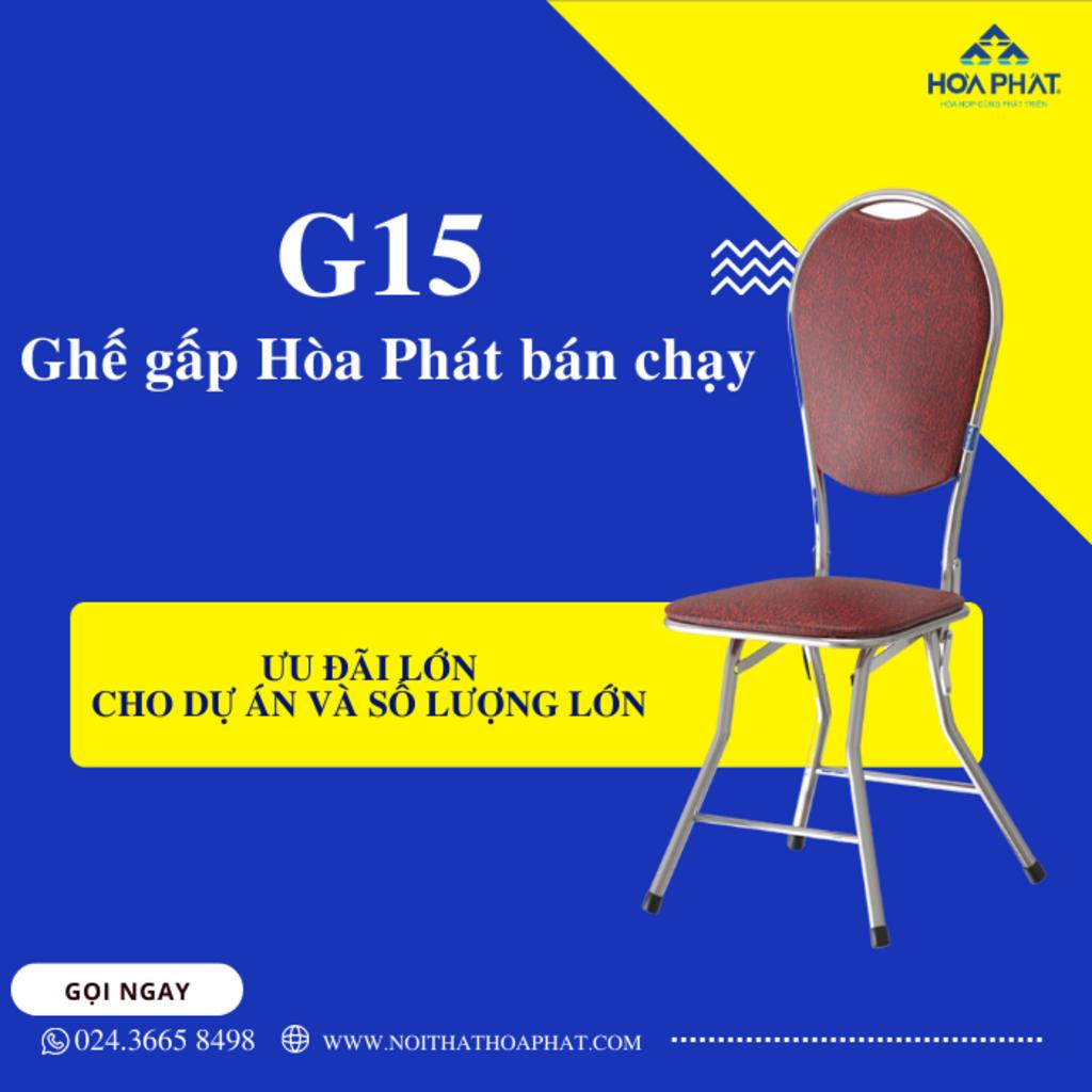 Thông số kỹ thuật Ghế gấp G15
