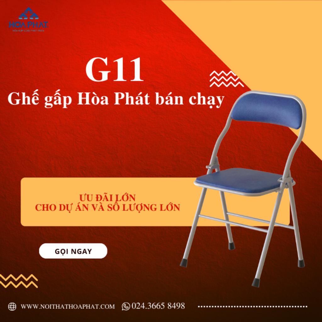 Ưu điểm Ghế gấp khung thép G11