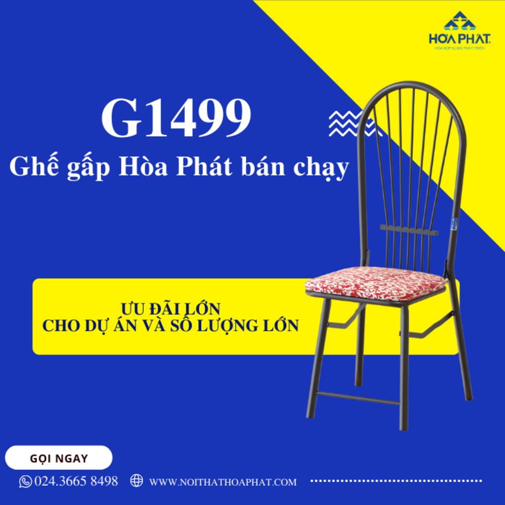 Ưu điểm Ghế gấp khung thép G1499