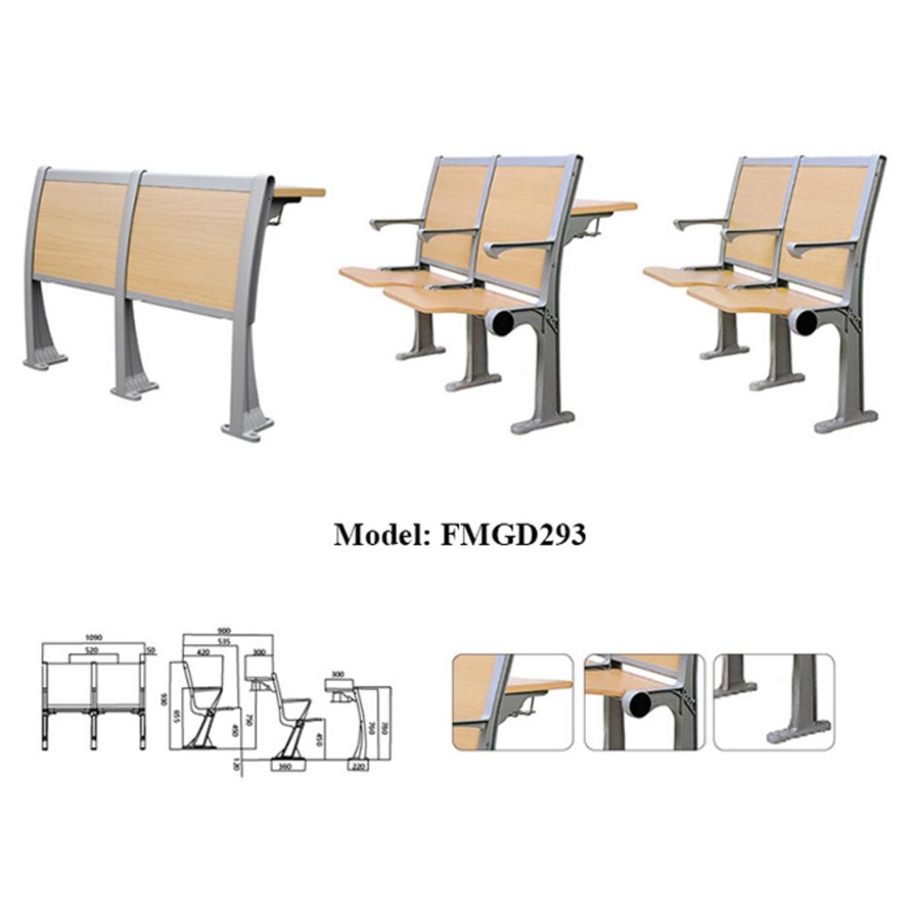 Khung ghế hợp kim Ghế giảng đường FMGD293
