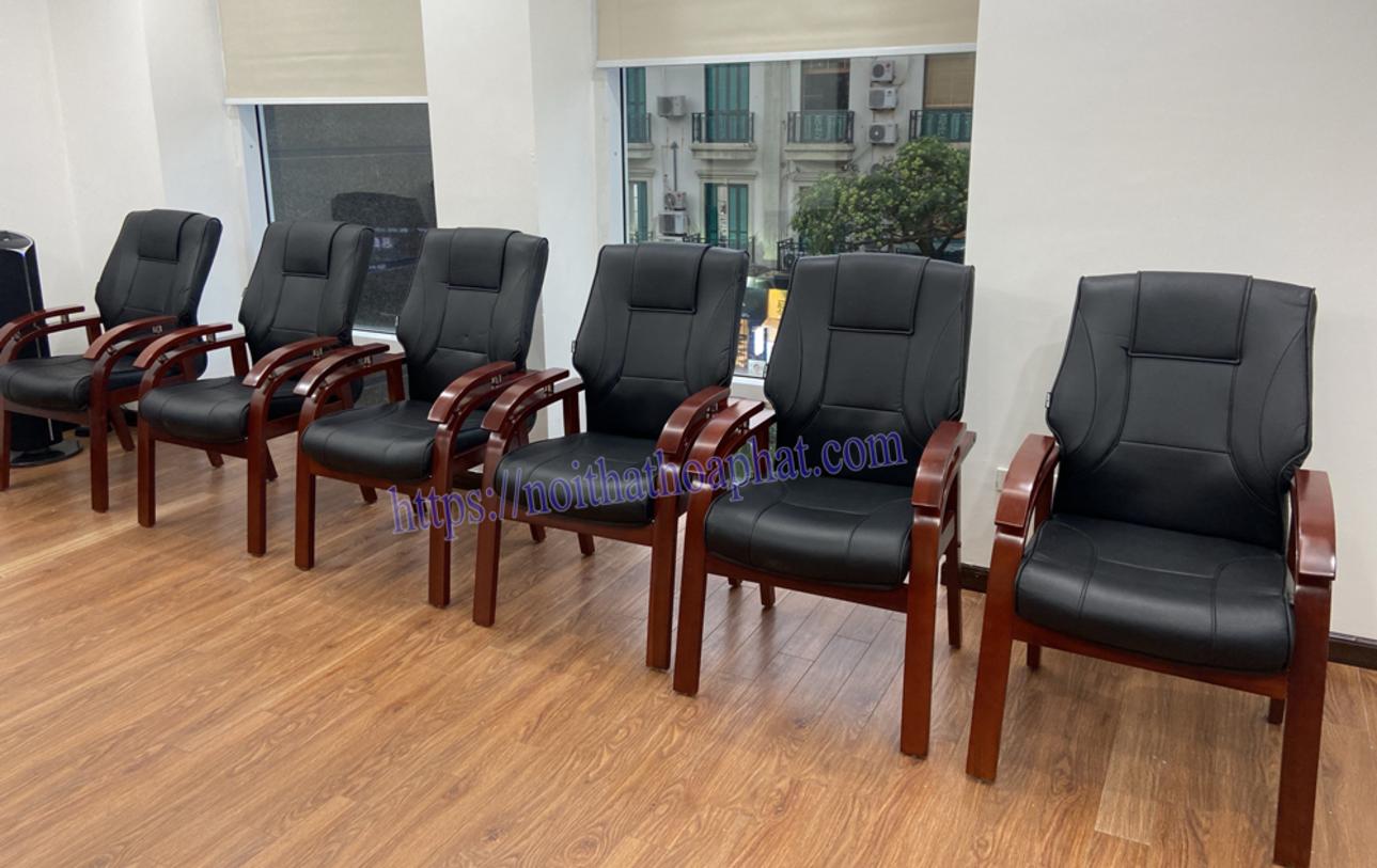 3. Ưu điểm nổi bật của Ghế họp chân gỗ GH06