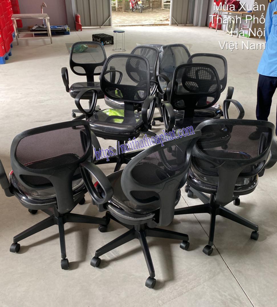 Chất liệu lưới thoáng khí Ghế lưới văn phòng GL101B