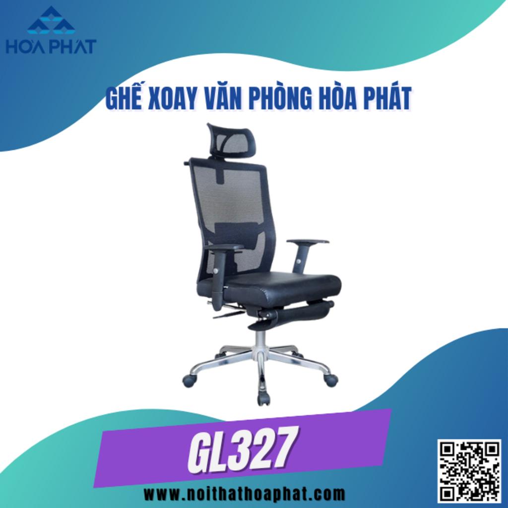Khung tựa nhựa chịu lực Ghế lưới văn phòng GL327