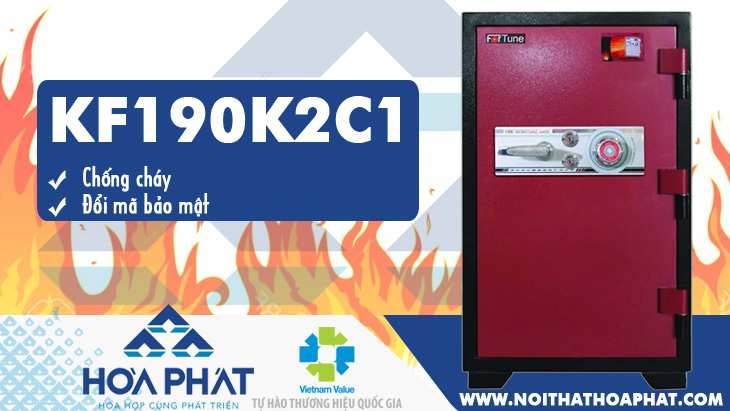 Két bạc chống cháy KF190K2C1