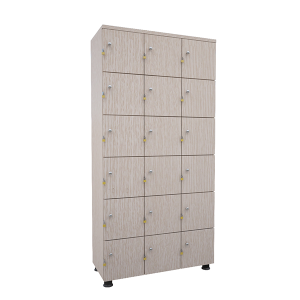Tủ Locker Gỗ 18 ngăn TUG18