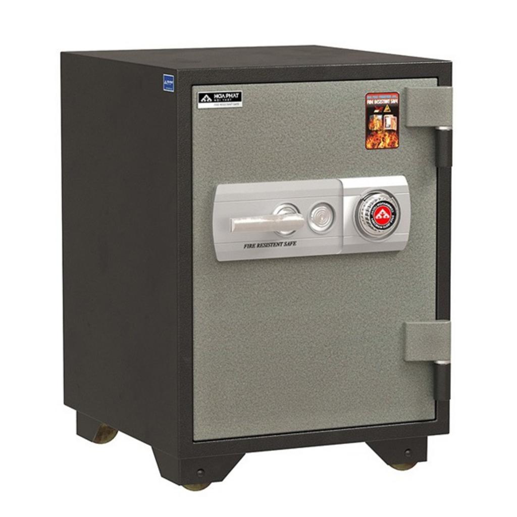 Ảnh chi tiết kích thước kỹ thuật két sắt KS110K1C1 với các thông số tỉ mỉ và mô phỏng cấu tạo khóa cơ đổi mã