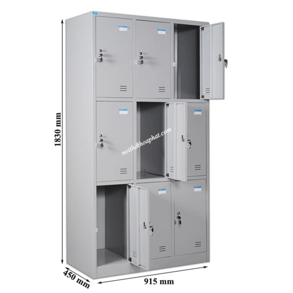 Ưu điểm Tủ Locker 9 ngăn TU983-3K