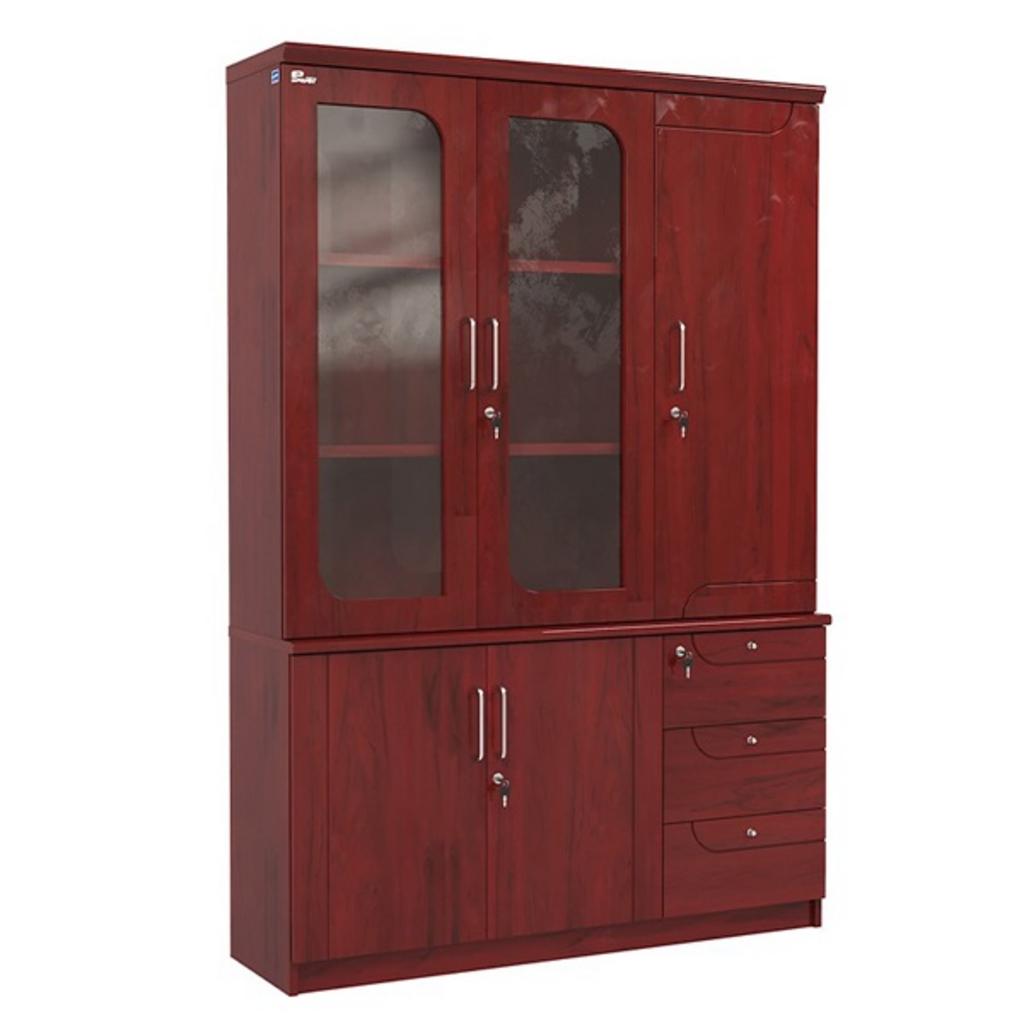 Bản vẽ kỹ thuật chi tiết kích thước và cấu tạo tủ giám đốc DC1340H1