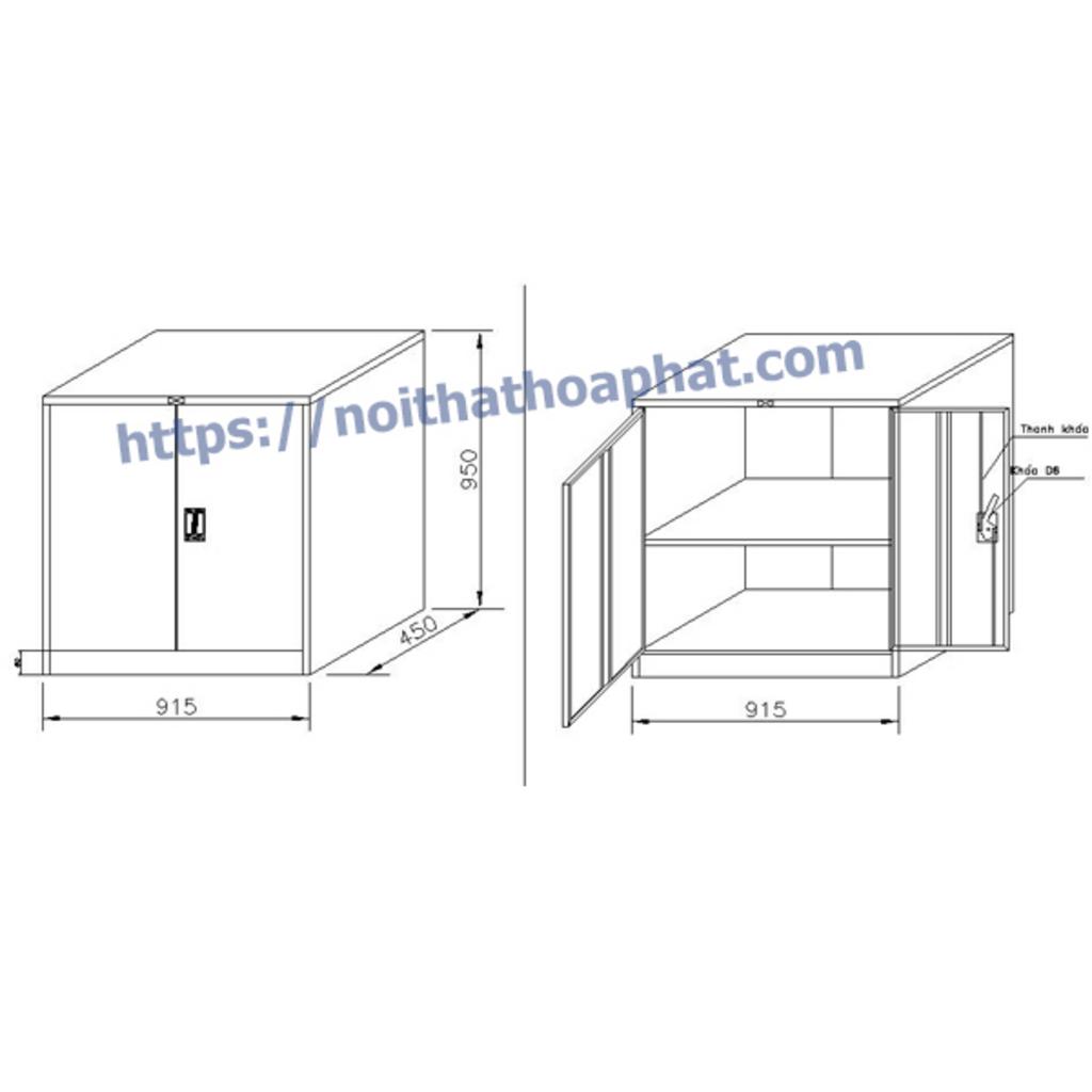 Bảng so sánh kích thước và tính năng tủ hồ sơ TU06 với mẫu TU06BD và TU06AD