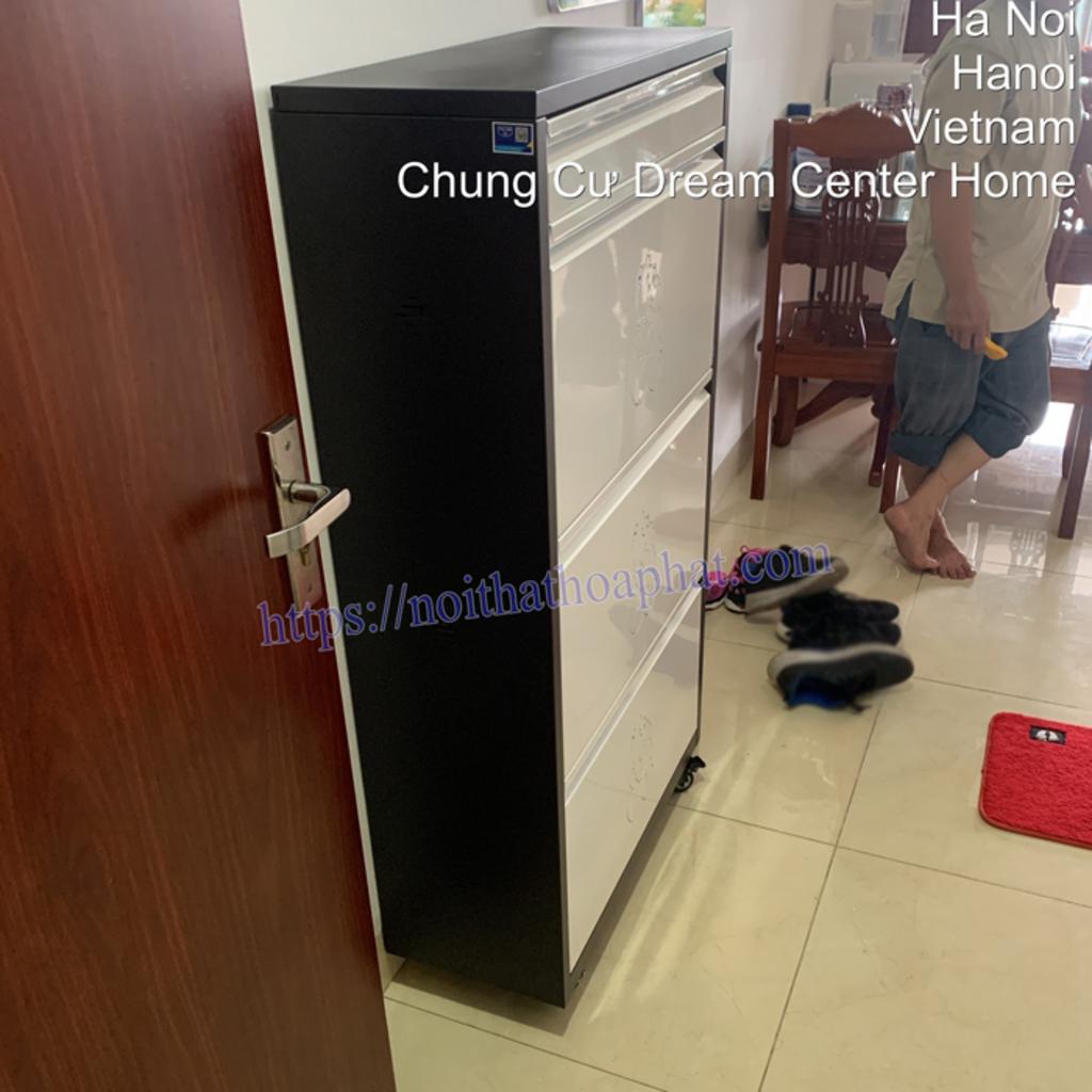 Bảng so sánh tủ để giày TG03 giữa Hòa Phát Nội Thất SG và Kedepnet