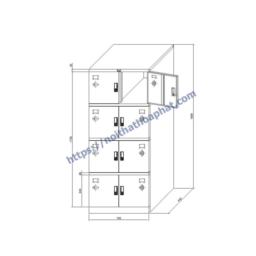 Khóa locker tiện lợi