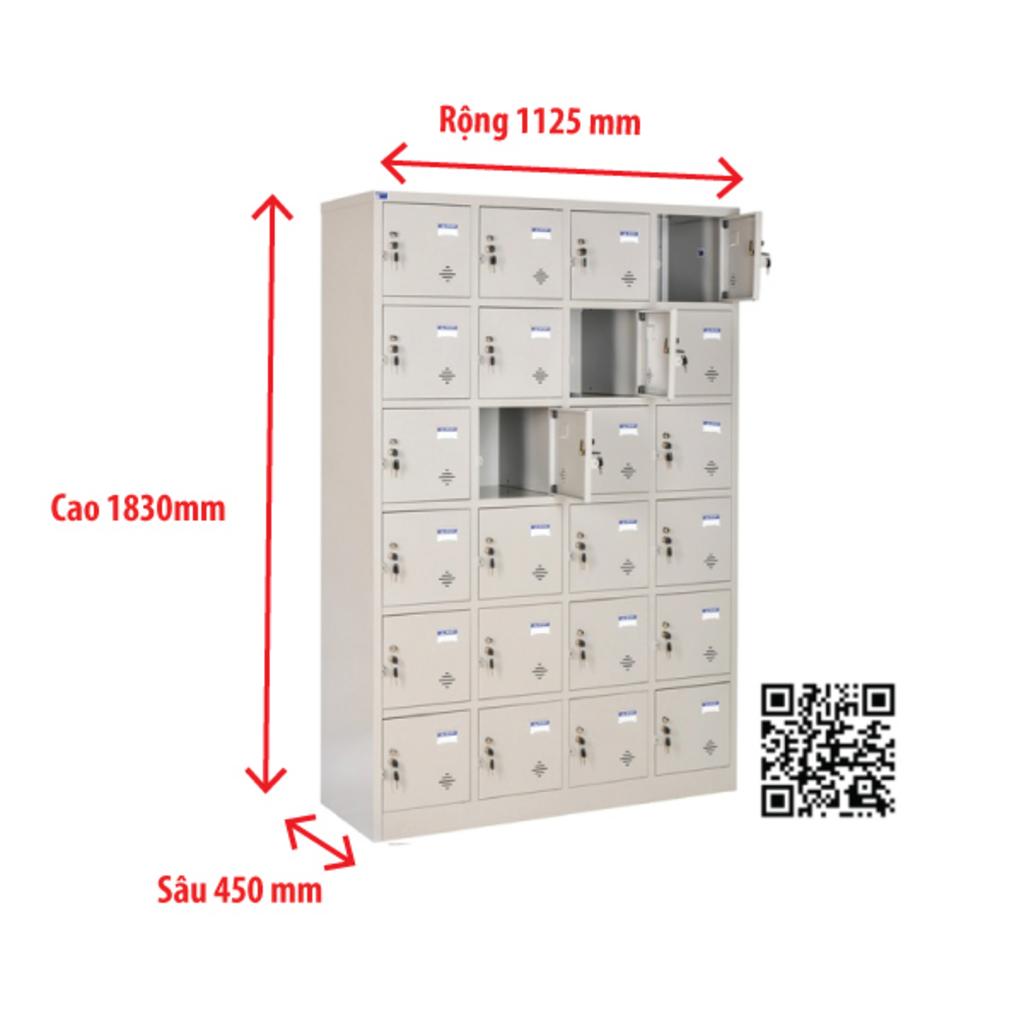 So sánh Tủ Locker 24 ngăn TU986-4K với đối thủ cạnh tranh