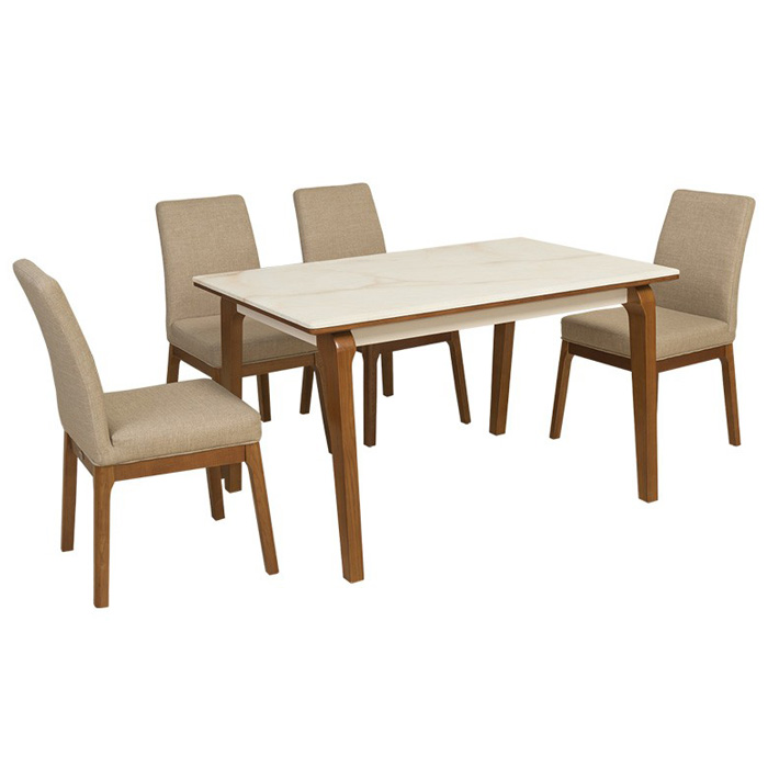 Bộ bàn ghế ăn HGB76A, HGG76