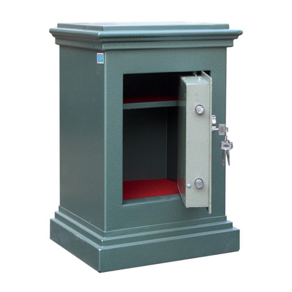 Chi tiết kỹ thuật két sắt an toàn KA22 với mô hình 3D kích thước và lớp thép