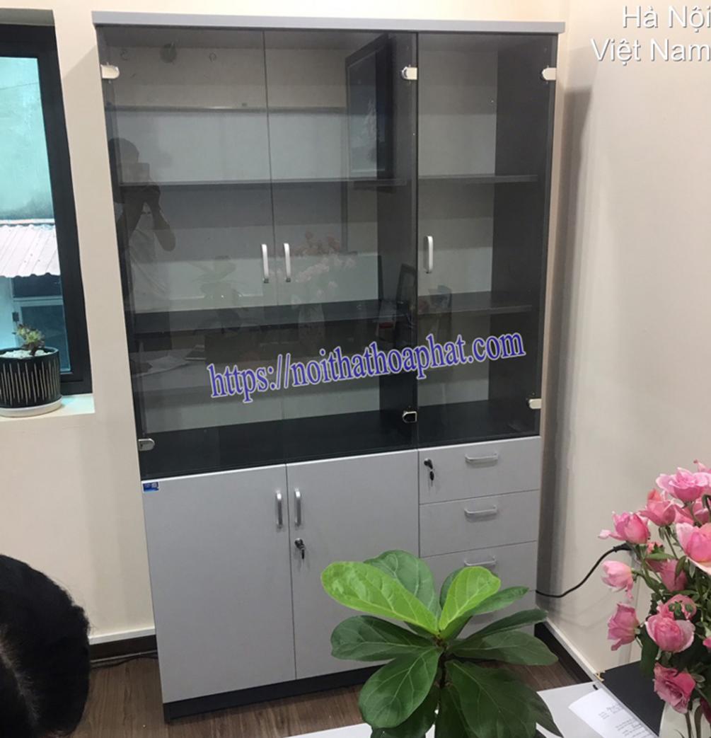 Chi tiết thiết kế và chất liệu tủ tài liệu HP1960-3G4D