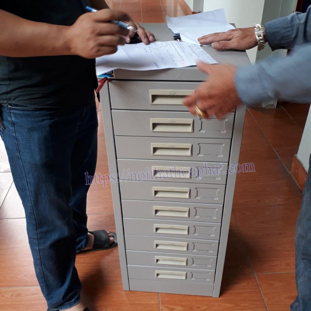 Thiết kế 10 ngăn tiện dụng của Tủ file tài liệu