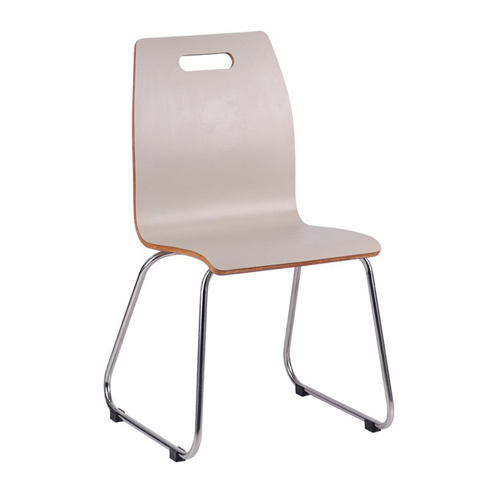 Ghế khung thép tựa gỗ GDU102