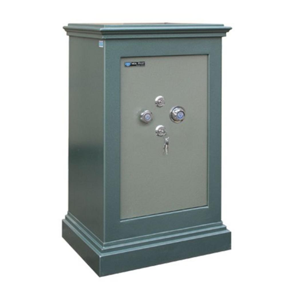 High Security Safe Door with Steel Bolts and Digital Lock Detail