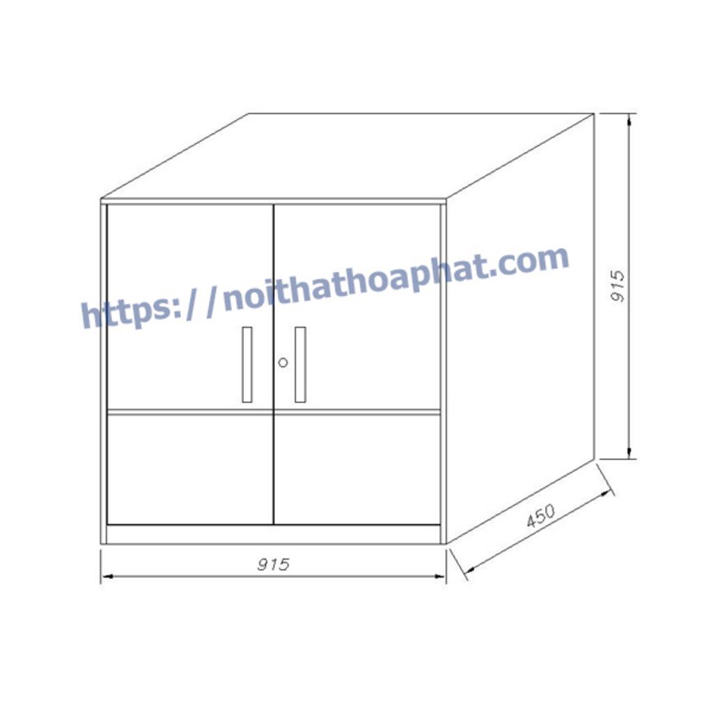 Ưu điểm nổi bật của Tủ hồ sơ thấp TU06BD