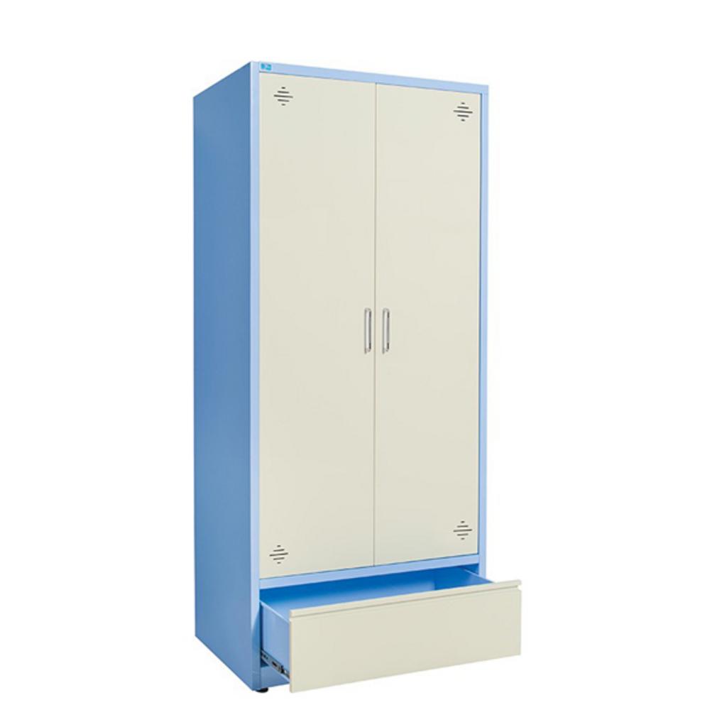 Tủ sắt quần áo TU17B1C2 thiết kế hiện đại