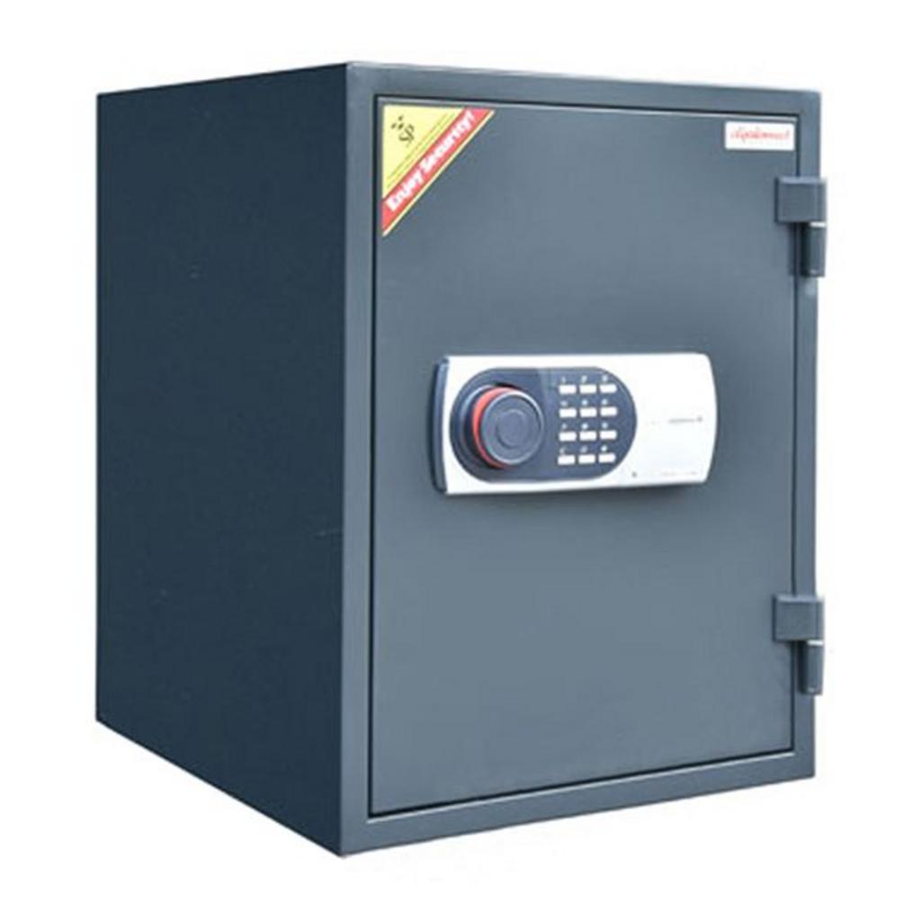 Két sắt nhập khẩu KDH53 Hòa Phát mẫu đen khóa điện tử hiện đại phong cách văn phòng