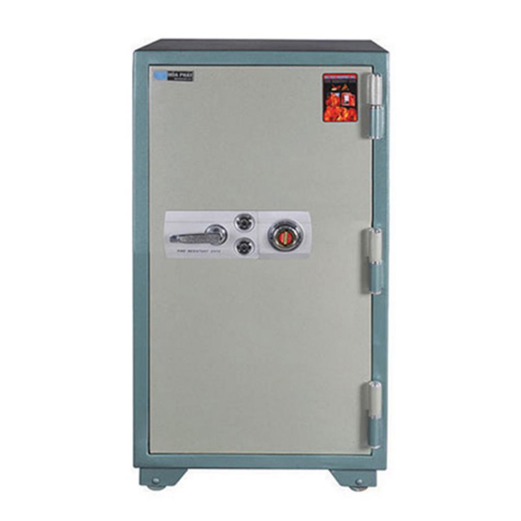 Két sắt thông minh SS250K2C1 cửa Hòa Phát đặt trong văn phòng hiện đại