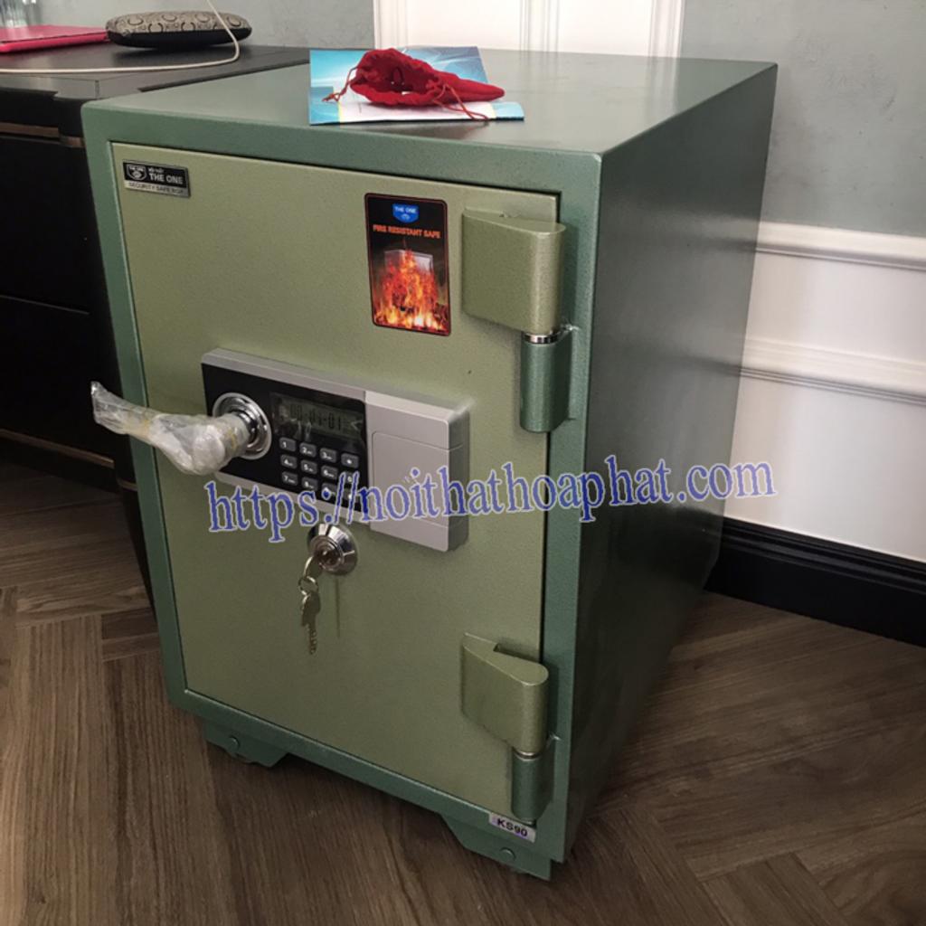 Mô tả cấu tạo bền trong két sắt chống cháy KS90K1DT