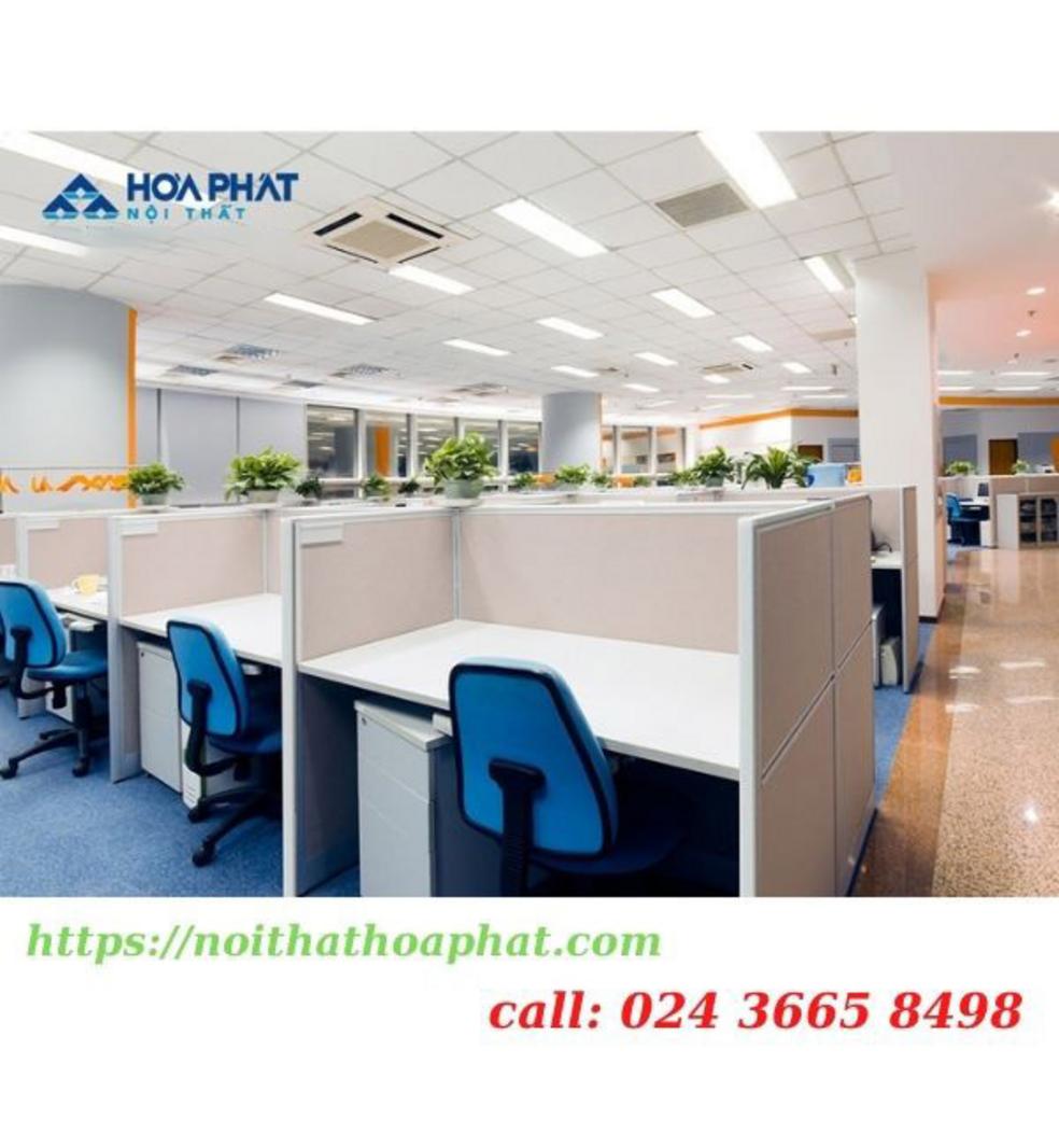 Modern office partition with aluminum frame and fabric glass wooden panels in a professional workspace