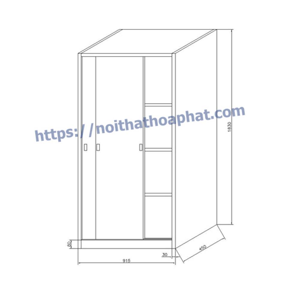 Thiết kế tiết kiệm diện tích Tủ sắt hồ sơ TU07