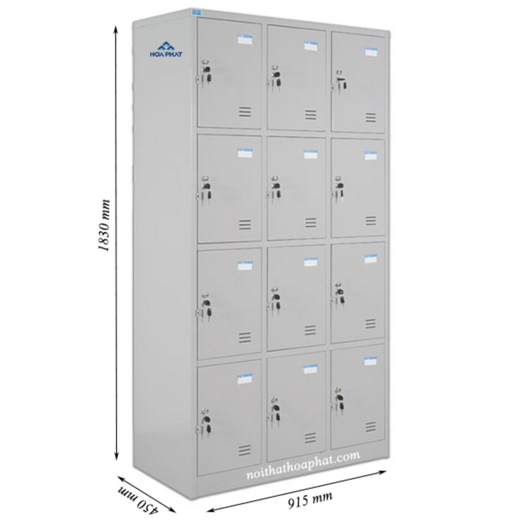Thông số kỹ thuật Tủ Locker 12 ngăn TU984-3K