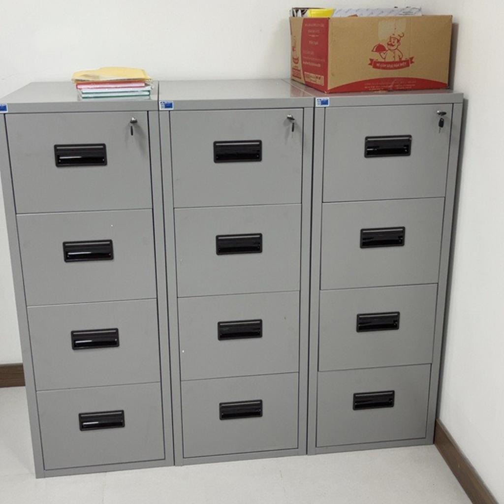 Thông số kỹ thuật Tủ file tài liệu 4 ngăn TU4F