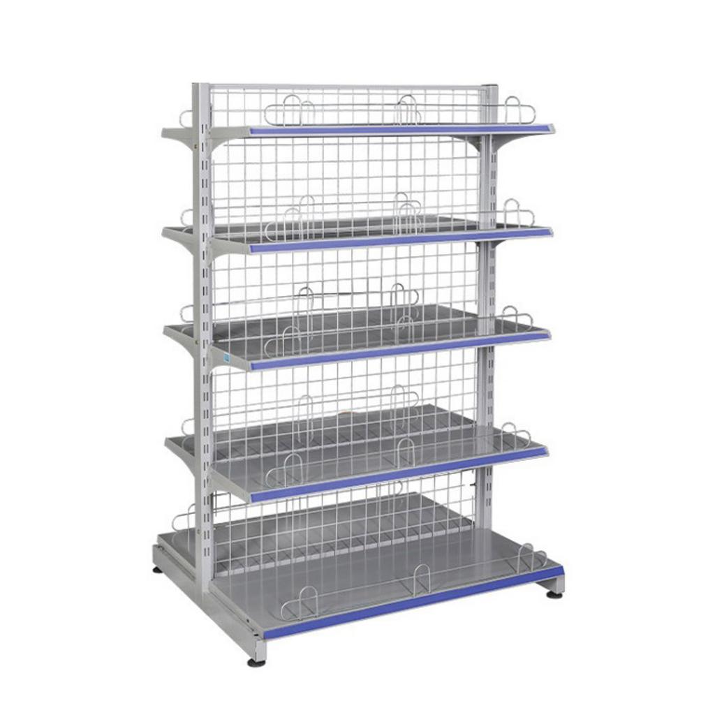 Giá siêu thị 5 tầng GST04 thiết kế kệ siêu thị