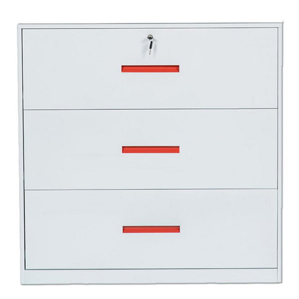 Thông số kỹ thuật chi tiết của tủ file TU3FD trên nền trắng