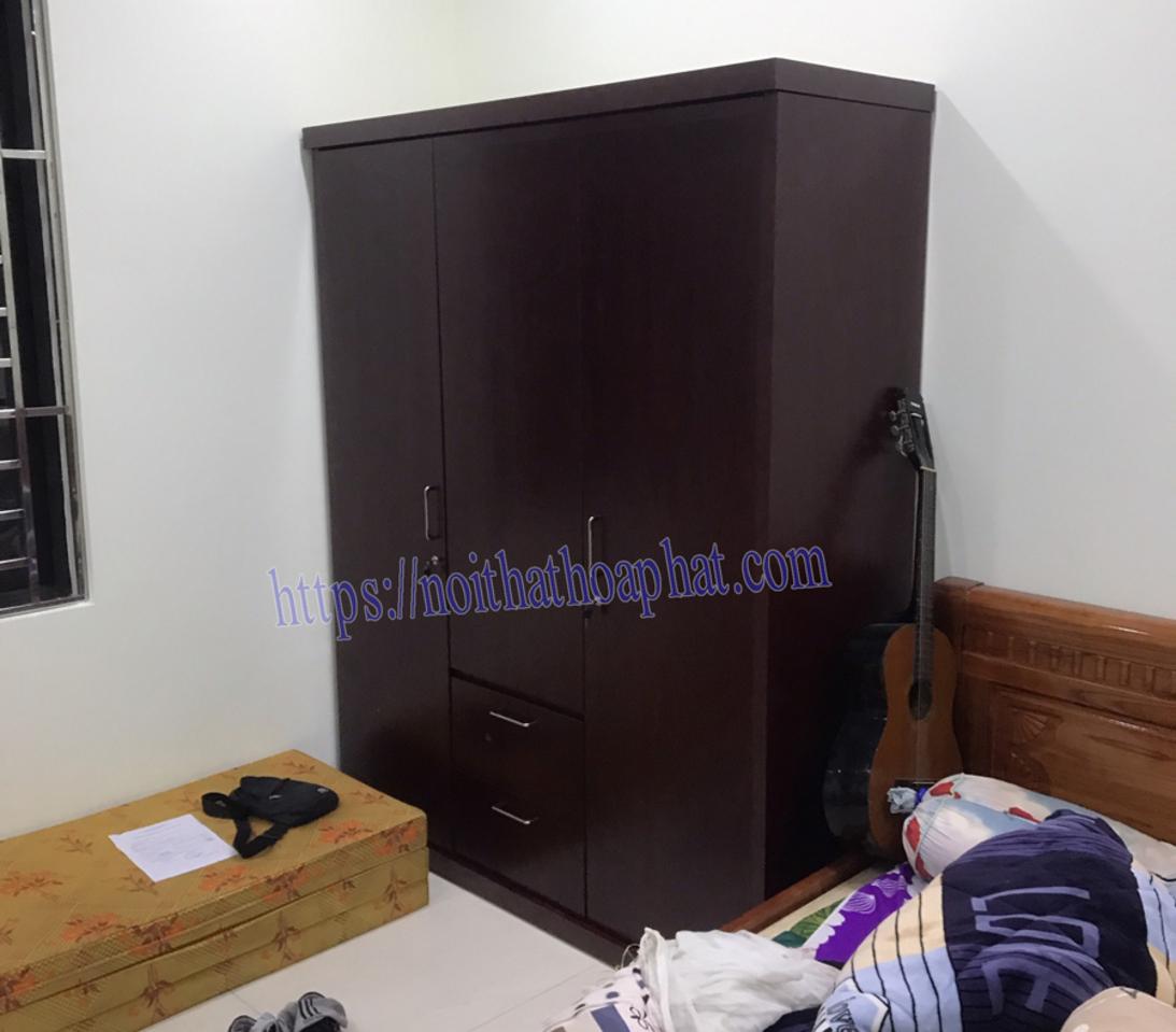 Thông số kỹ thuật tủ gỗ gia đình TA3B2N in bảng chi tiết