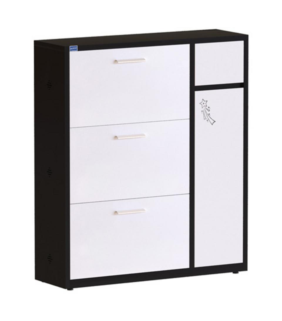 Tủ để giày TG07 với thiết kế hiện đại trong phòng khách nhà phố