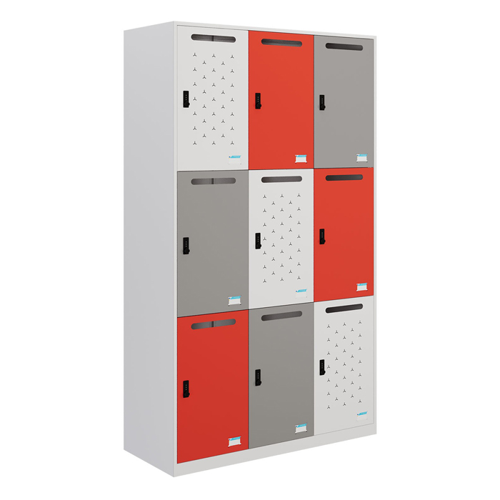 Tủ locker khóa số 9 ngăn TU983-3KS