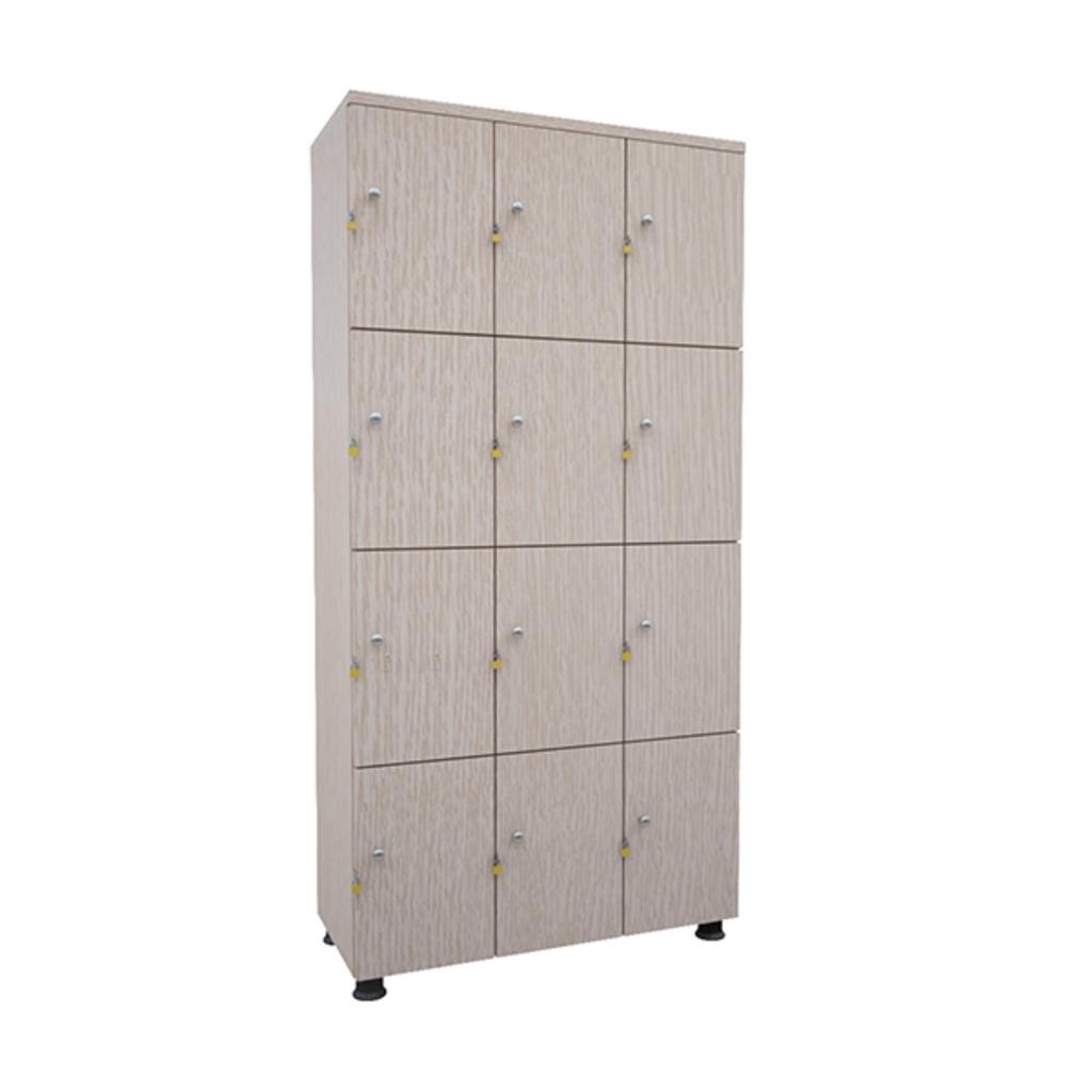 Tủ Locker Gỗ 12 ngăn TUG12
