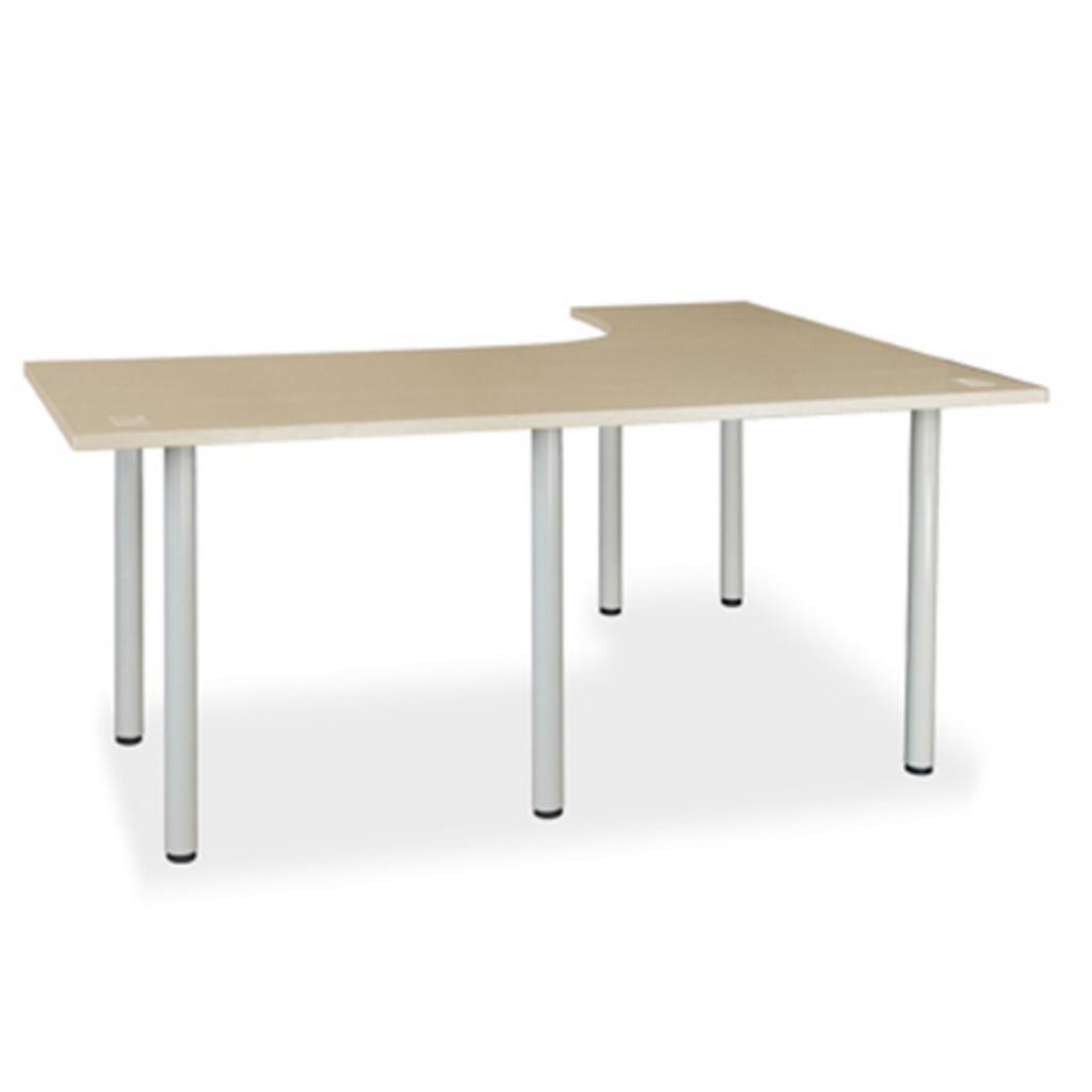 Bàn BLP18-CT với mặt melamine chống xước và chân thép tăng chỉnh