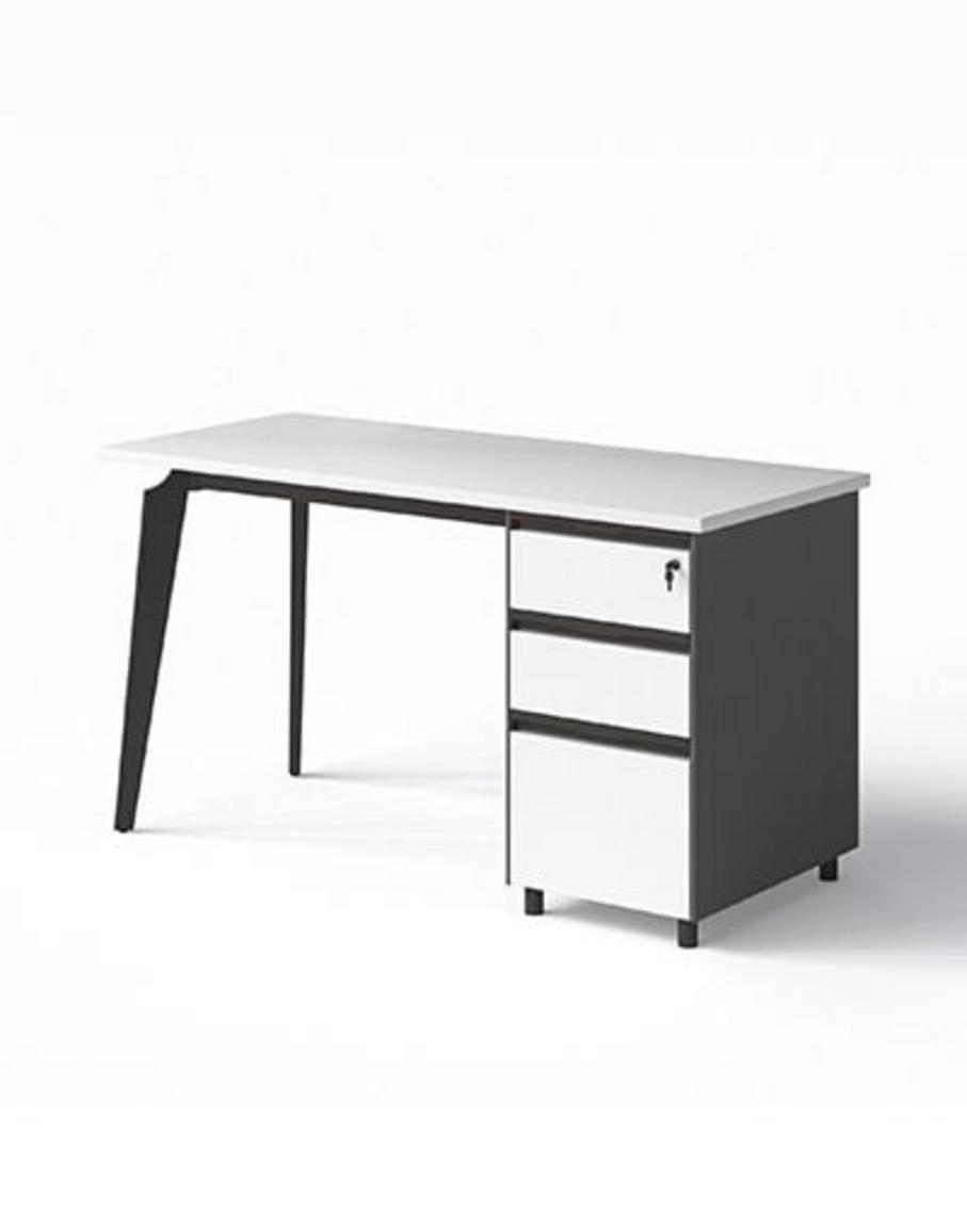 Tổng thể bàn làm việc hiện đại trong không gian văn phòng chuyên nghiệp