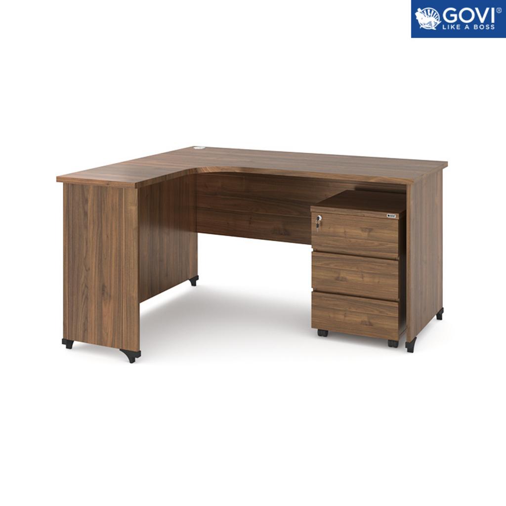 Thiết kế chữ L tiện lợi của Bàn BLT14-CG với gam màu đa dạng