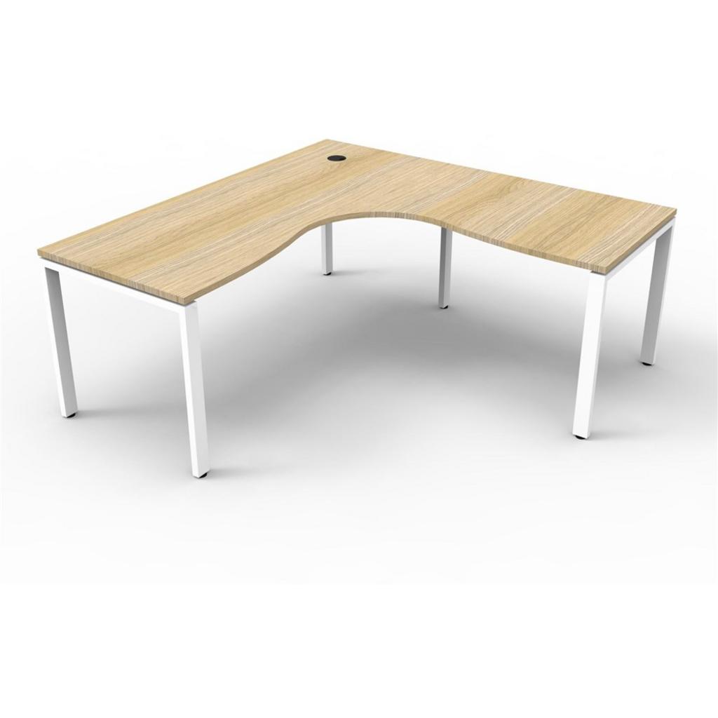 Hình ảnh bàn BLT(P)14-CO với chân ống thép và mặt Melamine đa dạng màu sắc