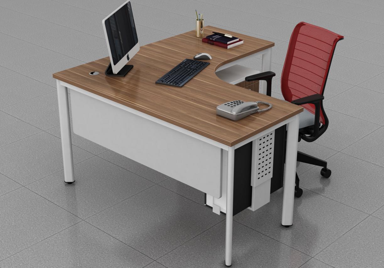 Bàn BLT(P)14-CO phân chia khu vực làm việc khoa học, sắp xếp tài liệu ngăn nắp