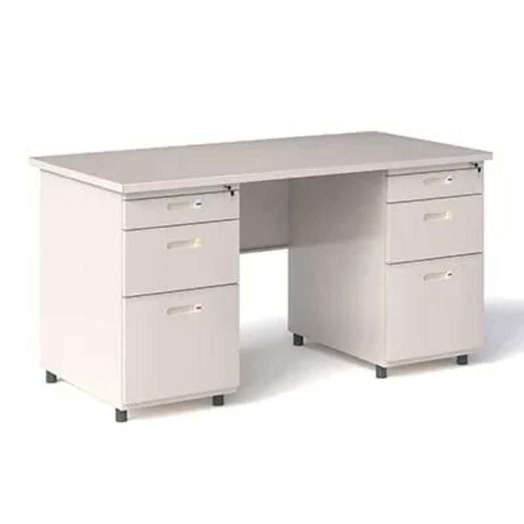 cận cảnh các ngăn kéo và khung thép của bàn bss14h3 thể hiện chất lượng và màu sắc sản phẩm