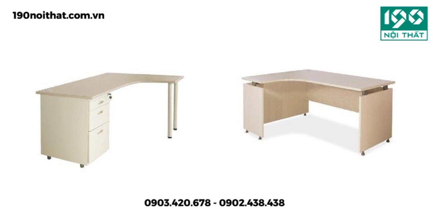 Hộc sắt tích hợp giúp lưu trữ tài liệu gọn gàng, bảo mật với ổ khóa dàn.